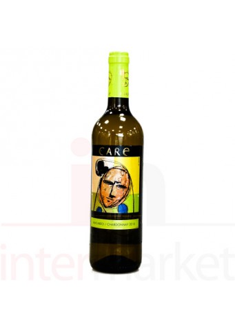 Vynas CARE MACABEO CHARDONNAY baltas, sausas 13,5% 0,75L